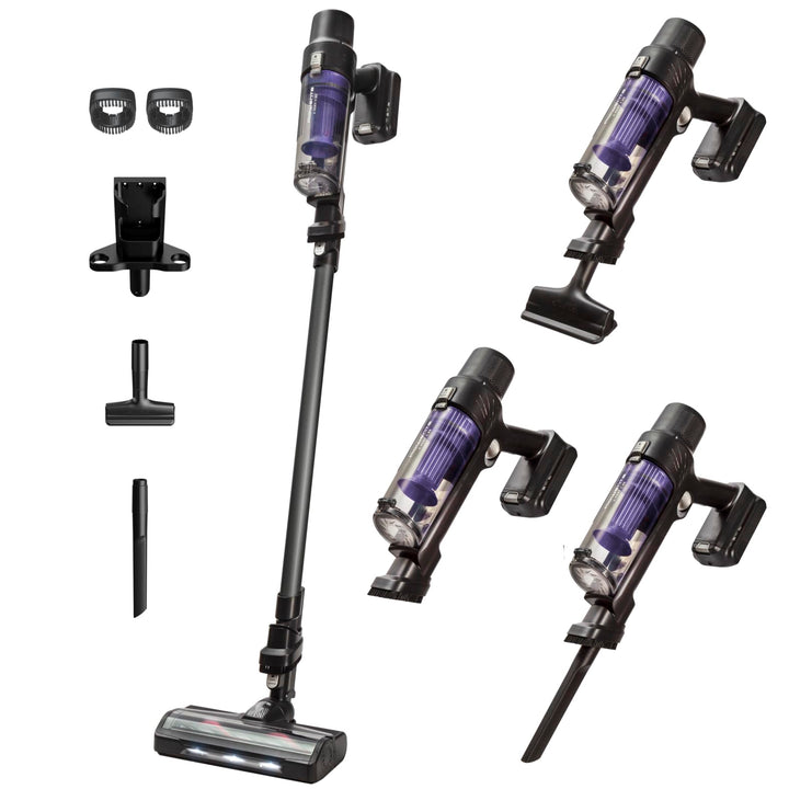 Rowenta X-PERT 7.60, Akkustaubsauger, 140 W Saugleistung, langlebiger Akku, Hochleistungs-LED-Bodend