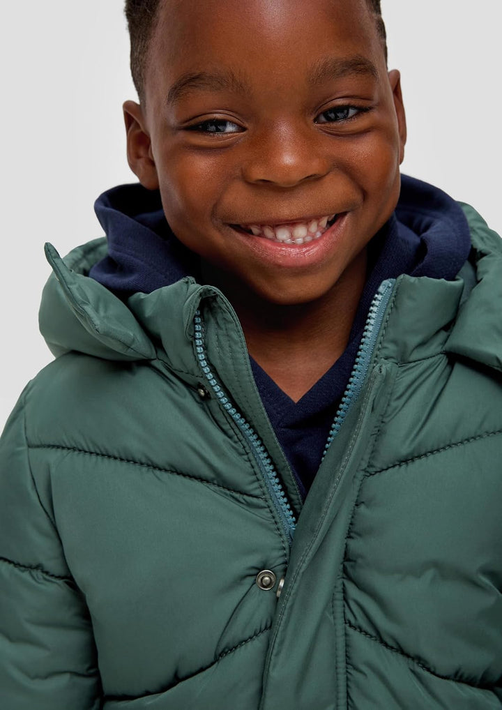 s.Oliver Jungen 10.3.13.16.151.2132288 Outdoor Jacke 98 BLUE GREEN, 98 BLUE GREEN
