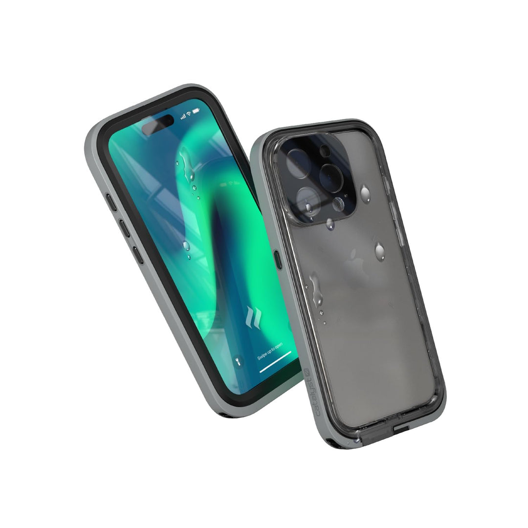 Catalyst Total Protection Case for iPhone 15 Pro - 5X More Waterproof iPhone 15 Pro Case, Highly Res