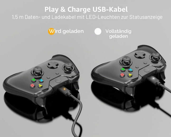 ElecGear Wiederaufladbare Lithium Ionen Akku für Xbox Controller, 1200mAh Li-Ion Batterien für Xbox