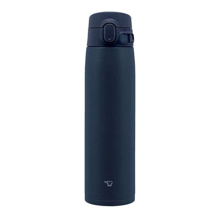 Zojirushi SM-VA72-AD Wasserflasche, One-Touch-Edelstahlbecher, nahtlos, 720 ml, Marineblau 24-Ounce