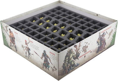 Feldherr Schaumstoff-Set kompatibel mit Zombicide: Green Horde Grundbox