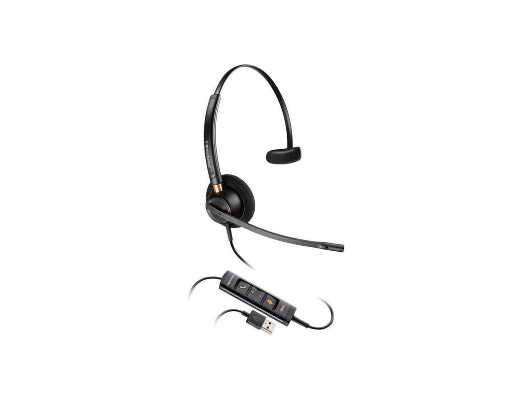 Poly – EncorePro 515-USB-Headset mit USB-A und USB-C (Plantronics) – Cloud-System-Updates – Akustisc
