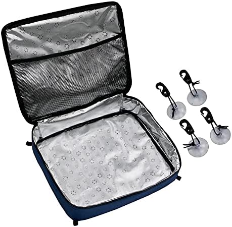 Sup Cooler-Deck Tasche (blau) Kapazität 11 L, wasserdichte Handytasche, Netztasche oben, tragbare Sa