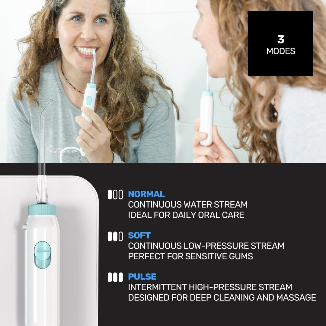 Taurus – Munddusche Hydra Smile 20W | 600ml Wassertank | 1200–1700 Impulse/Min | Touch-Bedienung | 3