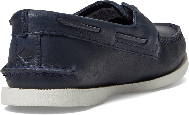 Sperry Herren A/O 2-öse Bootsschuh 41 EU Weit Marineblau, 41 EU Weit Marineblau