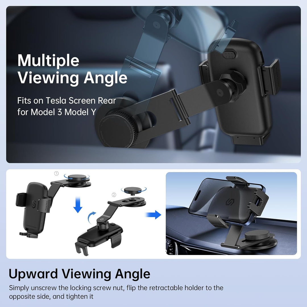 SYNCWIRE Handyhalterung Auto[Stabilere Version]Autohalterung Handyhalter Auto Kompatibel mit Alle Au