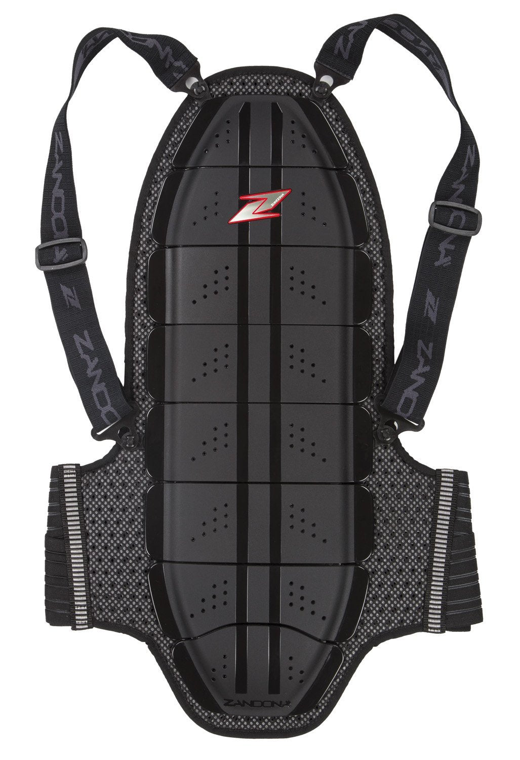 Zandona 1208BKSBK Shield Evo X8 Erwachsene Rückenprotektion, 1,75-1,85 m, Schwarz, Grösse Klein