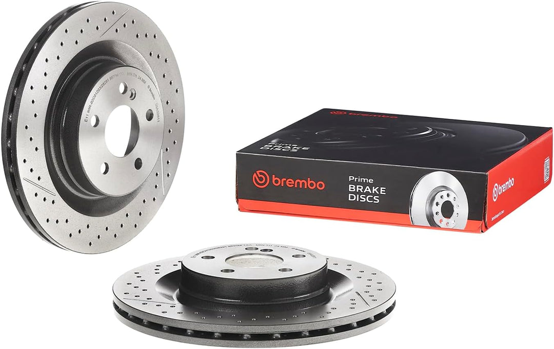 BREMBO 09.A326.11 Bremsscheiben Set of 2