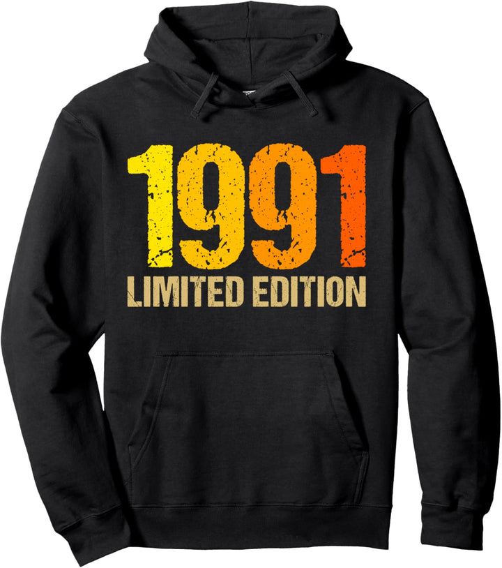 33. Geburtstag Mann Frau 33 Jahre 1991 Deko Lustig Geschenk Pullover Hoodie
