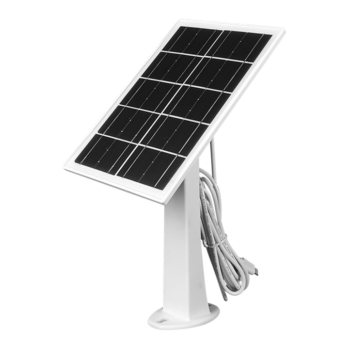 Monokristalline Solarmodule 3.6W/6W/8W Solarpanel Für Akku Überwachungskamera Aussen, Type-C Solarmo