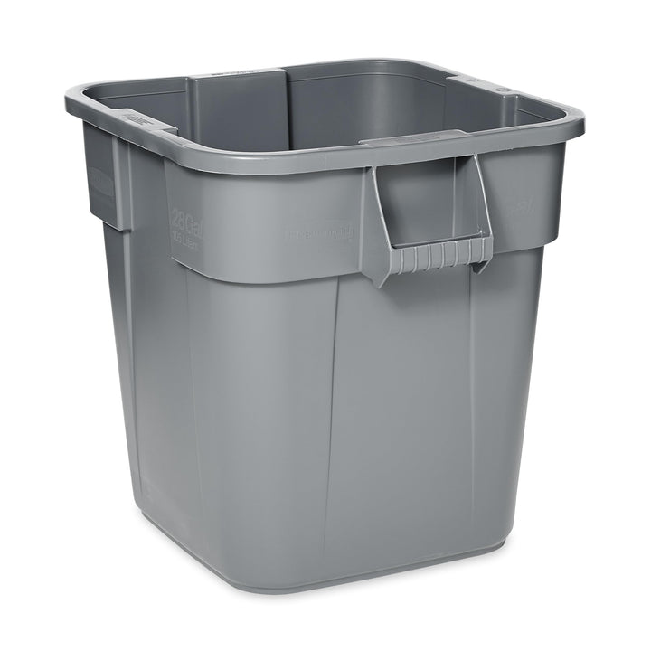Rubbermaid Commercial Products FG352600GRAY BRUTE Behälter, quadratisch, 106 L, Grau