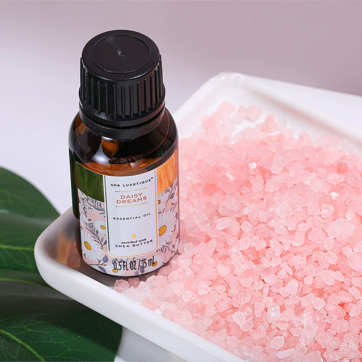 SPA LUXETIQUE Beauty Set für Frauen-Bade Geschenkset 15tlg Geburtstagsgeschenk mit Duschgel,Geräumig