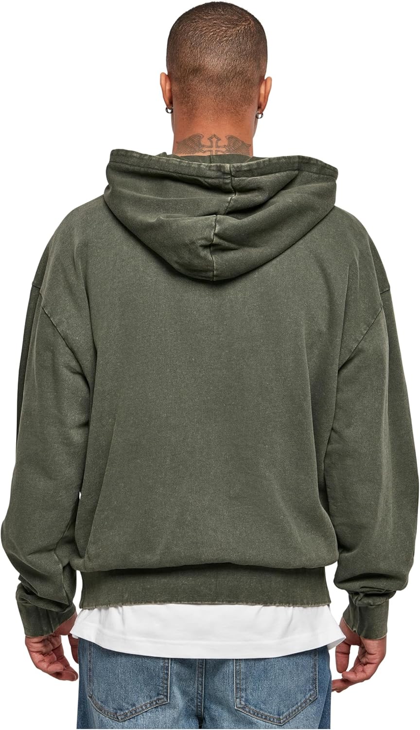Urban Classics Herren Kapuzenpullover Small Embroidery Hoody, Oversized Passform, überschnittenen Sc