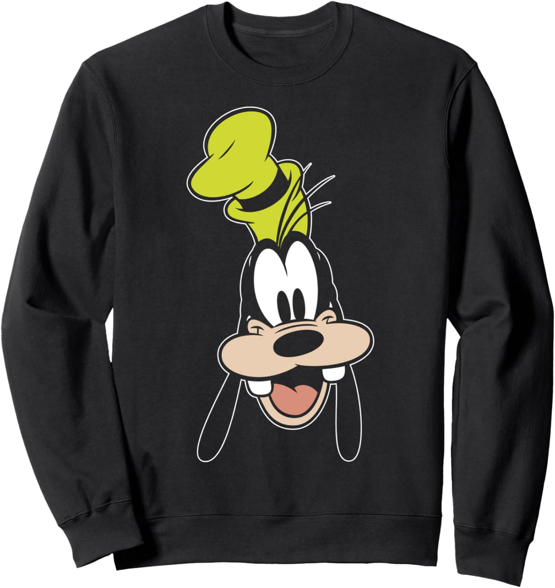 Disney Goofy Open Mouth Big Smile Sweatshirt