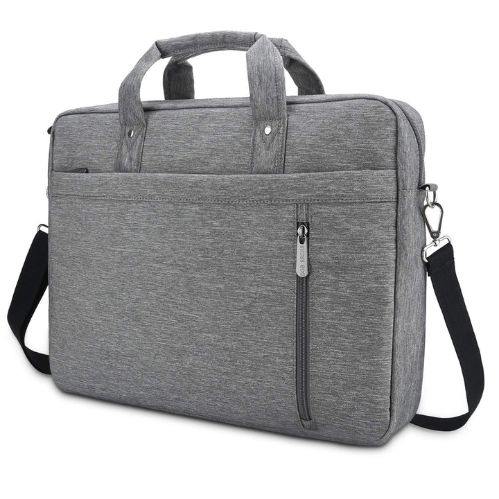 DOB SECHS Laptoptasche 15-15,6 Zoll Aktentaschen Notebooktasche Schulter Tasche für Uni Arbeit Busin