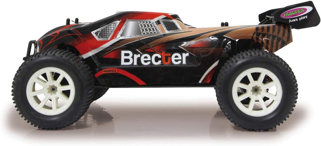 JAMARA 059739 Brecter Truggy 1:10 4WD Lipo 2,4GHz LED-spritzwassergeschützt, Differential/Welle/Achs