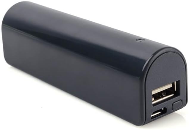 PowerBank mit Diktiergerät - 16 GB Speicher - USB - MP3 Audio - Mono Mikrofon - 3,5 mm Kopfhöreransc