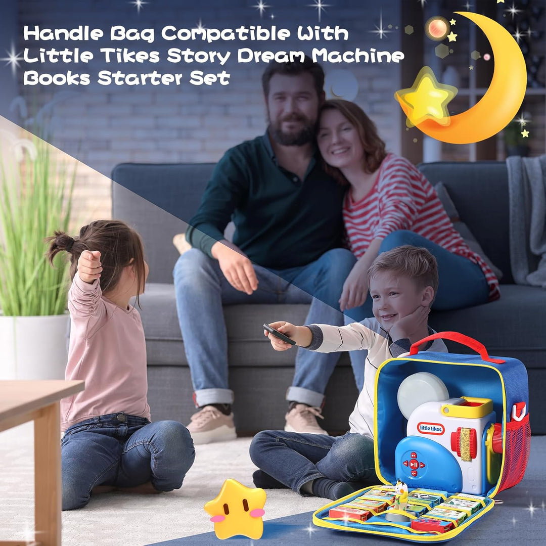 Aufbewahrungskoffer für Little Tikes Story Dream Machine Bücher & Spielzeug, Reisekoffer für Geschic
