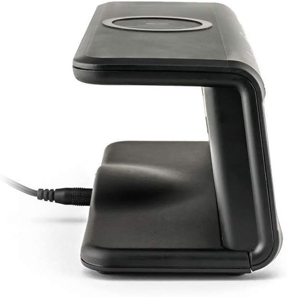 Caliber Radio wecker - Doppelter Alarm - mit FM-Radio - Dimmbarer LED-Anzeige - mit Wireless Charger