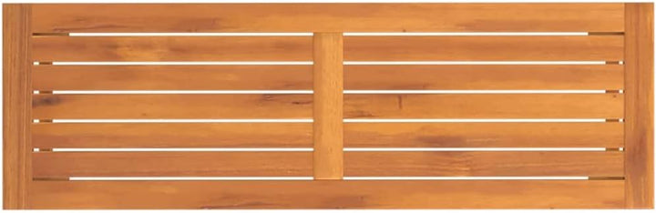 vidaXL Gartenbank 110x35x45 cm Massivholz Akazie 110 x 35 x 45 cm