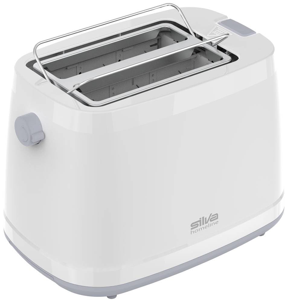 Silva Homeline TA 2302 Toaster mit Brötchenaufsatz Weiss