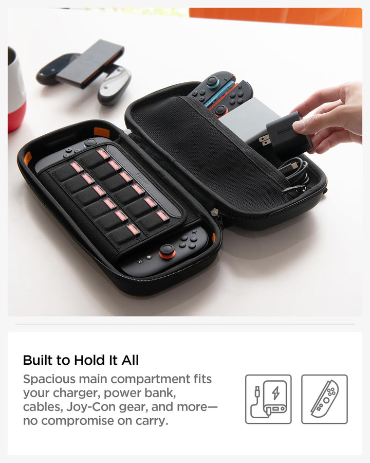 Spigen Rugged Armor Pro Tasche Kompatibel mit Nintendo Switch 2 2025 Hartschalen Tragetasche Hülle m