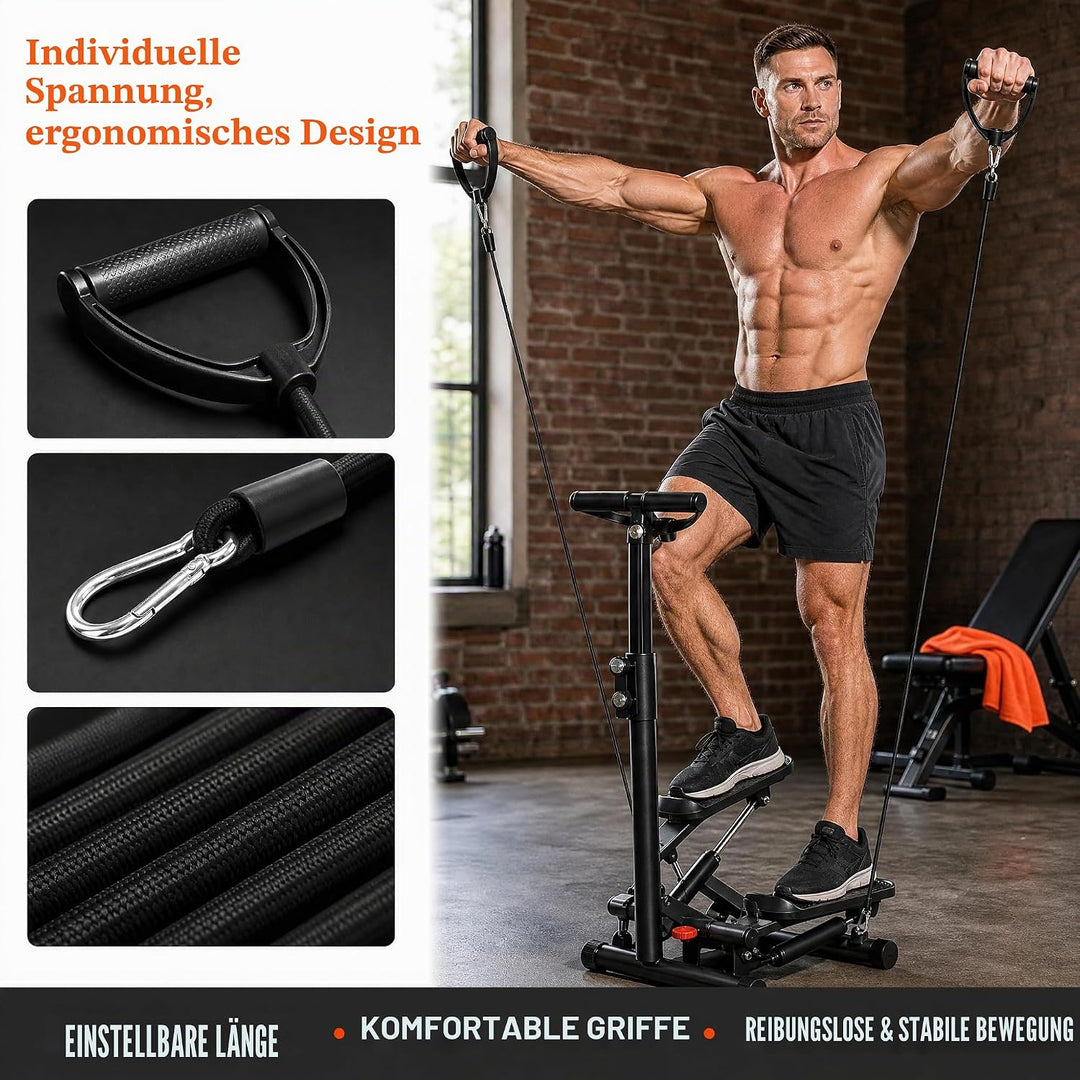 BESPORTBLE 1 Paar Stepper Widerstandsbänder Stepping Machine Assistance Bands Pull Up Fitness Übungs