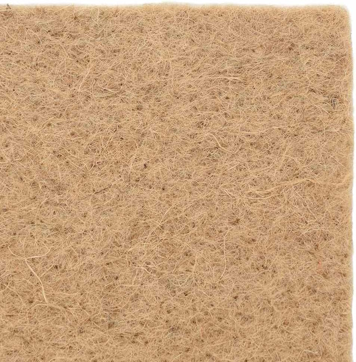 vidaXL Nagermatte Hanf 1x1 m 5 mm, Nagerteppich, Nagermatte 100% Hanf, Hanfmatte für Nagetiere, Hanf