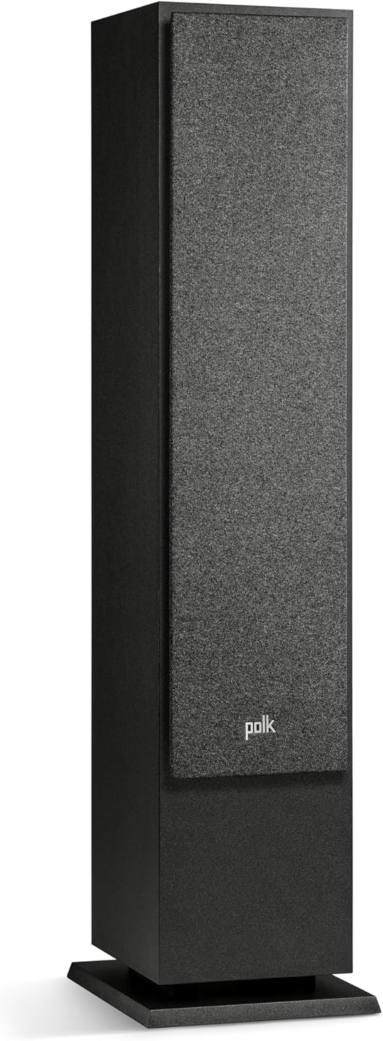 Polk Audio Monitor MXT60 kompakter Standlautsprecher, HiFi und Heimkino Lautsprecher, Hi-Res Zertifi
