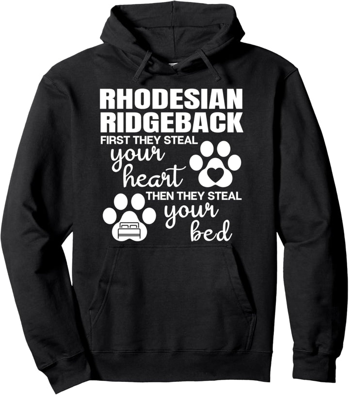 Rhodesian Ridgeback Geschenke Lustiges Hund Hundepfoten Pullover Hoodie