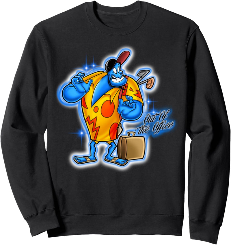 Disney Aladdin Genie Out Of The Office Sweatshirt