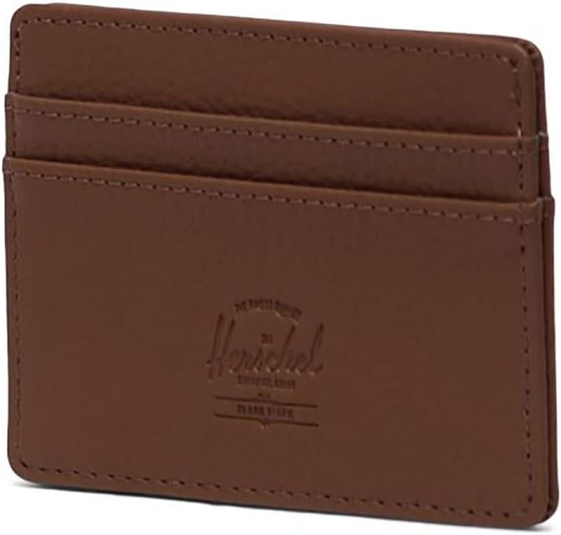 HERSCHEL 11147-03272 Charlie VEGAN Leather RFID Braun Unisex - Erwachsene Einheitsgrösse, braun, Gel