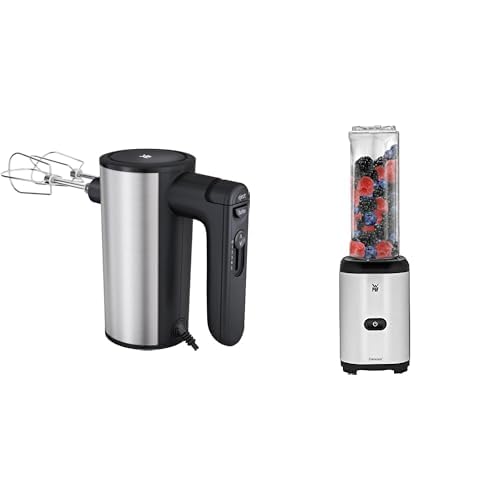 WMF Kult X Edition Handrührer, Quirl mit 5 Geschwindigkeitsstufen, Turbofunktion, Handmixer 400 W, s