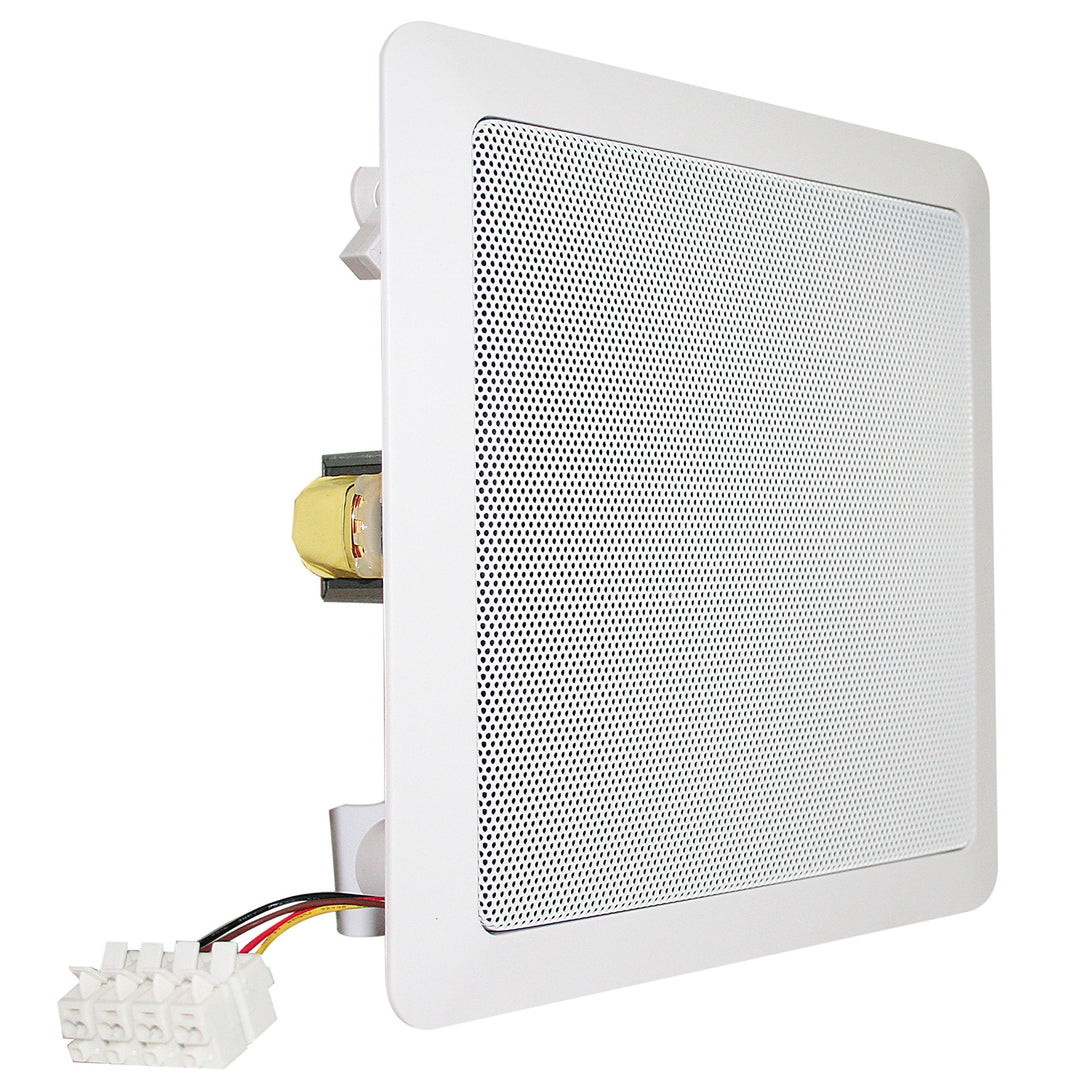 Visaton 50154 Lautsprecher DL 18/2 SQ 100V+8 Ohm weiss