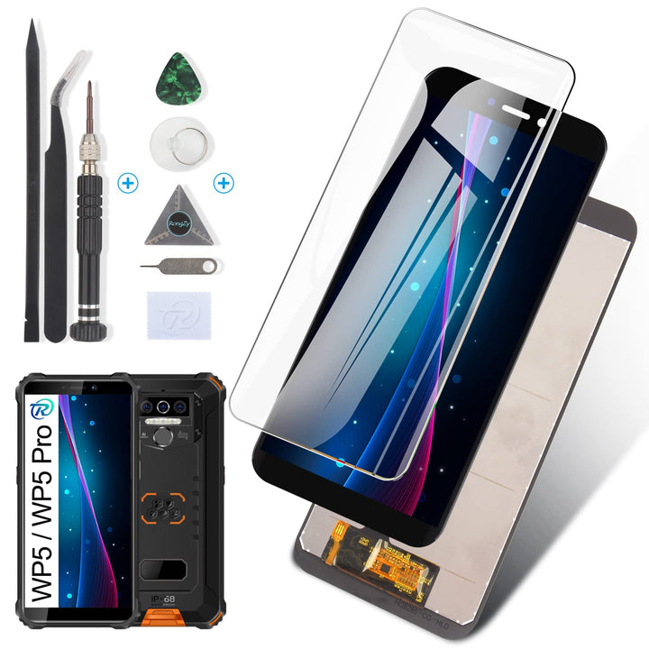 RongZy für Oukitel WP5/WP5 Pro 5,5 Zoll LCD-Bildschirm Ersatz Touch Display Digitizer Montage Bildsc