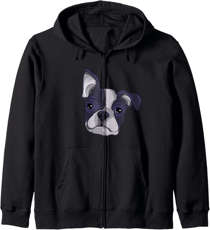 Super Boston Terrier Geschenk von Boston Terrier Kapuzenjacke