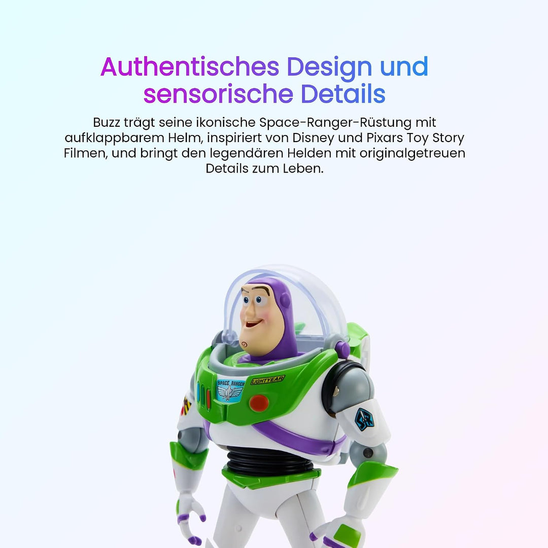 Robosen Mini Robot Buzz Lightyear – Interaktiver Smart-Roboter mit Sprache, Bewegung & App-Steuerung