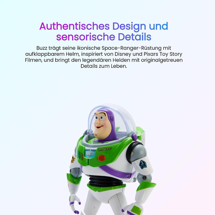 Robosen Mini Robot Buzz Lightyear – Interaktiver Smart-Roboter mit Sprache, Bewegung & App-Steuerung
