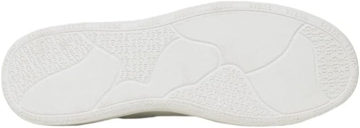GUESS Herren Vibo Sneaker 44 EU Weiss, 44 EU Weiss