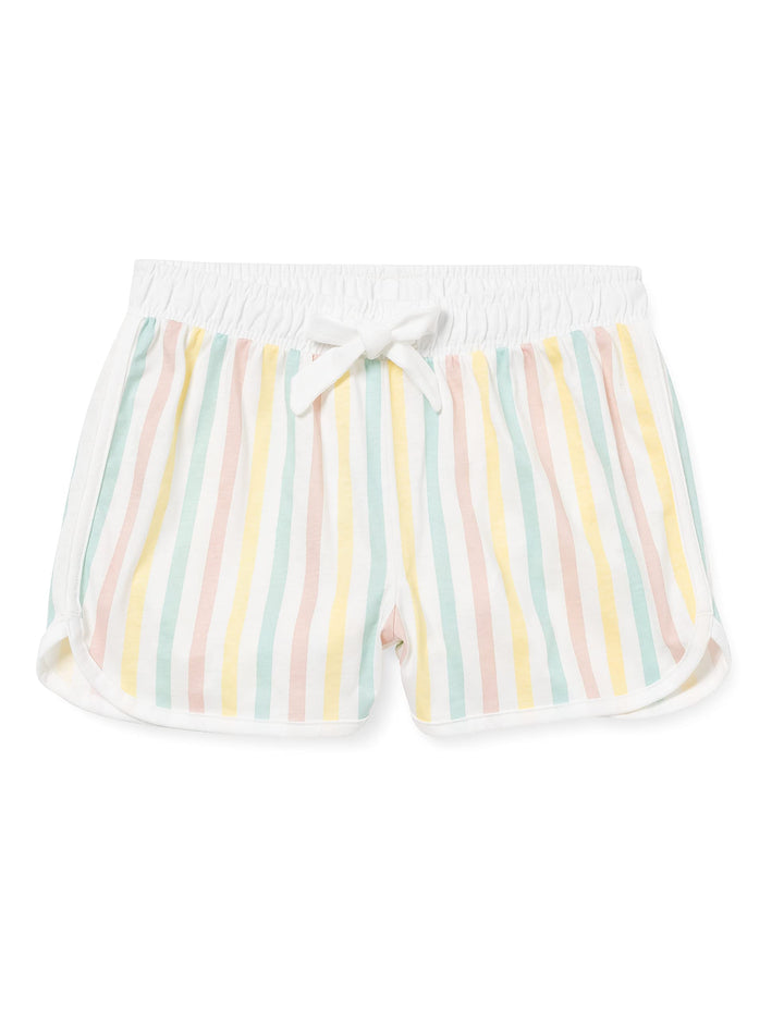 Sanetta Mädchen Pyjamaunterteil Shorts Stripe Gelb 152 Lemon, 152 Lemon