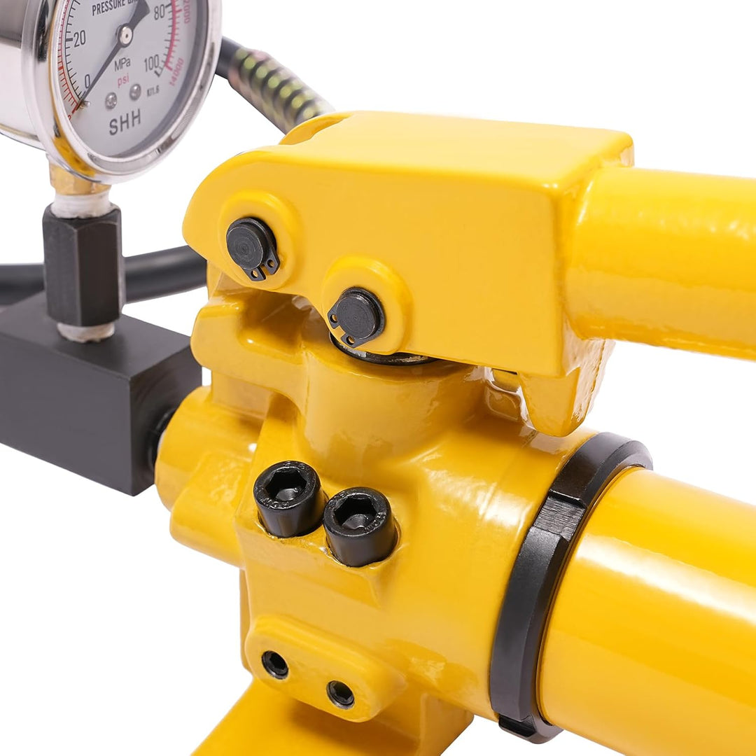 Typ CP-700 Manuelle Hydraulikpumpe mit einem Nenndruck von 700 bar Ausgestattet mit einem 1,9 m lang