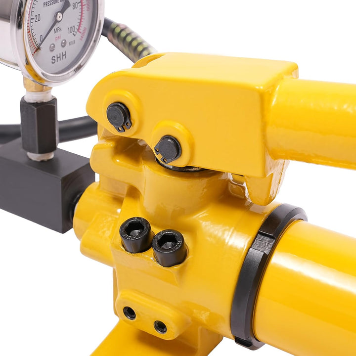 Typ CP-700 Manuelle Hydraulikpumpe mit einem Nenndruck von 700 bar Ausgestattet mit einem 1,9 m lang