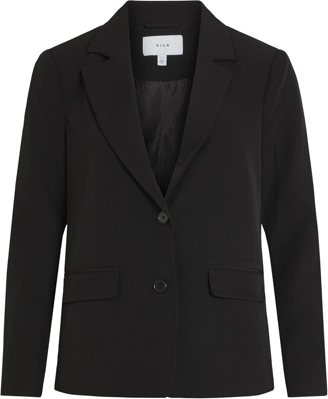 Vila Damen Vikamma Loose Noos Blazer 34 Schwarz, 34 Schwarz