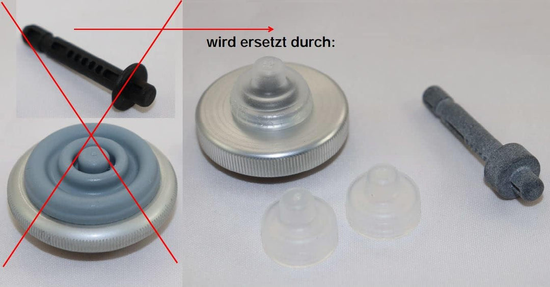 Reparaturset für Schnellkochtopf Silit Sicomatic - E - Dichtkappe Ersatzartikel Kochsignaldichtung