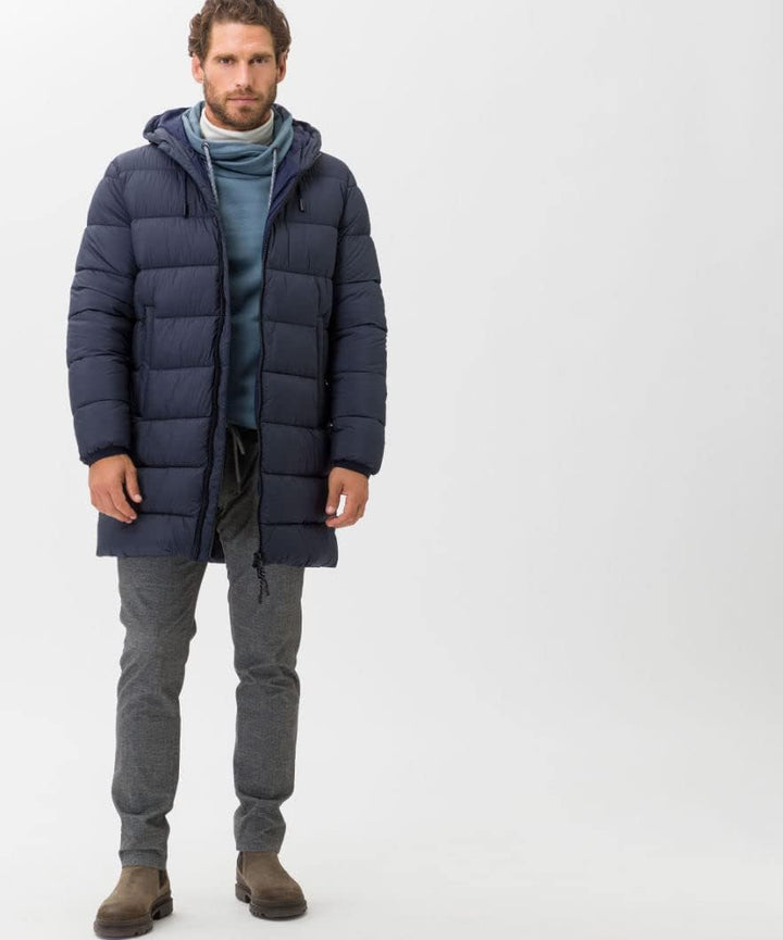 BRAX Herren Style Fabio K Woolook Hose 34W / 30L Grau (Graphit 05), 34W / 30L Grau (Graphit 05)