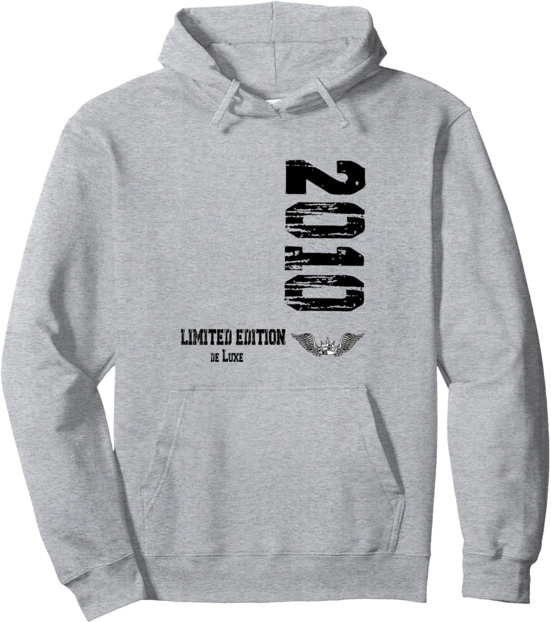 2010 Geburtsjahr, 2010 Limited Edition Geburtstag Pullover Hoodie