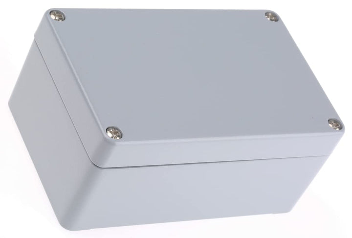 Rittal 9105210 GA 9105.210 Universal-Gehaeuse 125 x 57 x 80 Aluminium Grau (RAL 7001) 1St, (L x B x