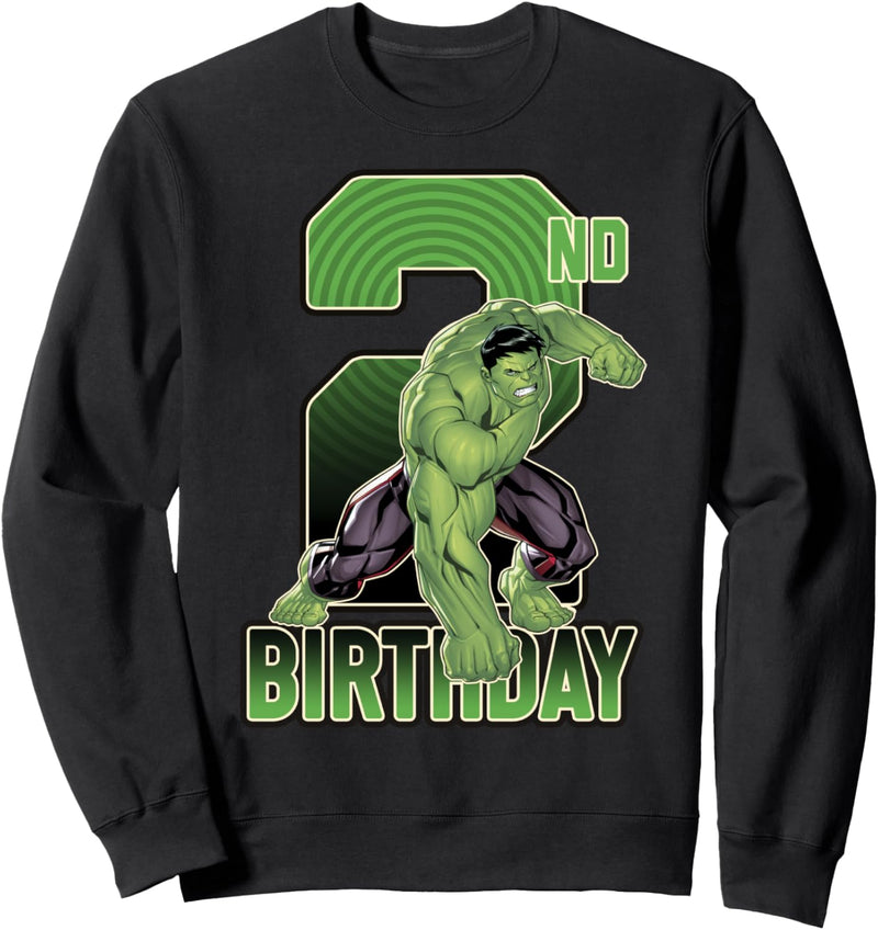 Marvel Hulk Smash 2nd Birthday Sweatshirt