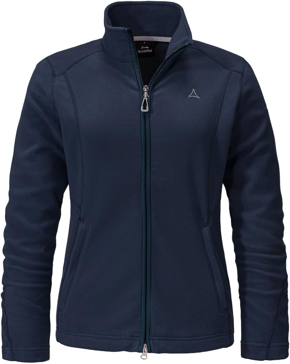 Schöffel Damen Fleece Jacket Leona3 Fleece Jacke 42 navy blazer, 42 navy blazer